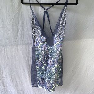 Victoria’s Secret Lace Floral Sleepwear Slip